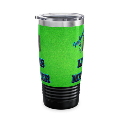 irrelevant - Ringneck Tumbler, 20oz (green turf)