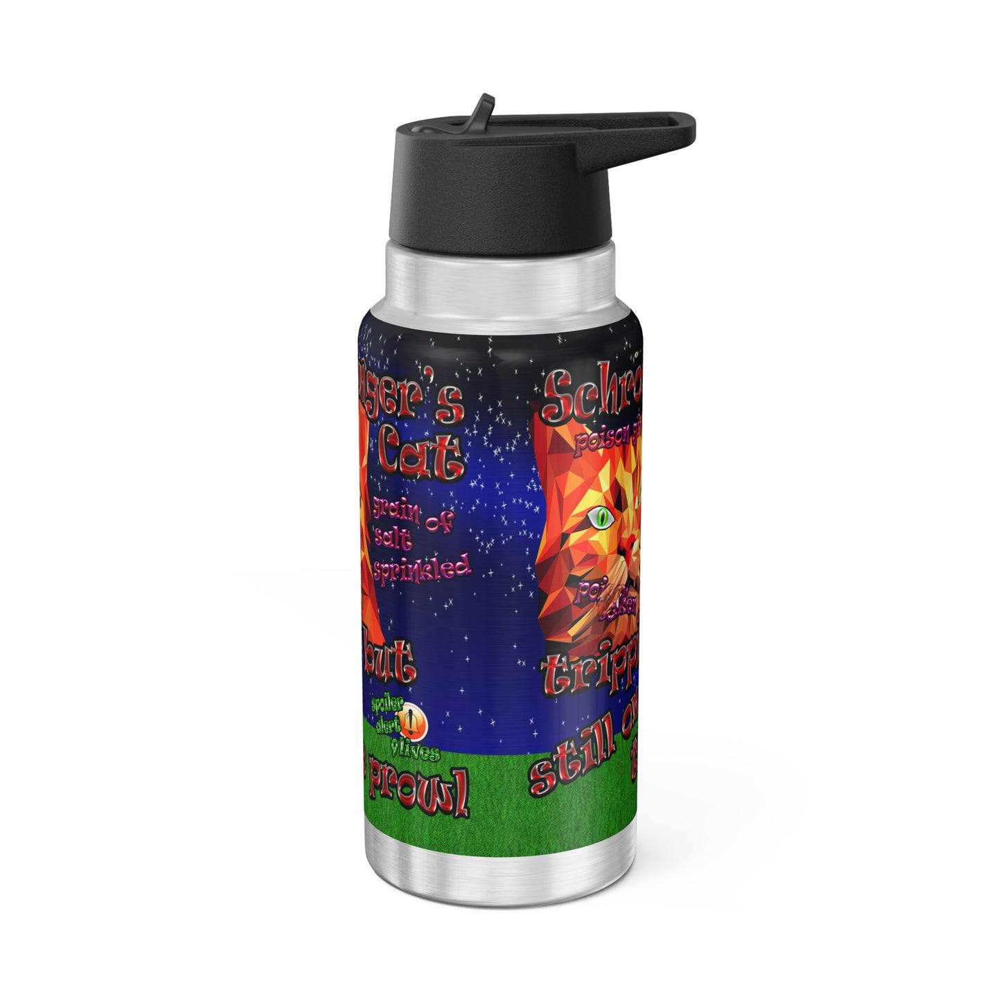 schrodinger's cat - Gator Tumbler, 32oz  ('snoops' background)