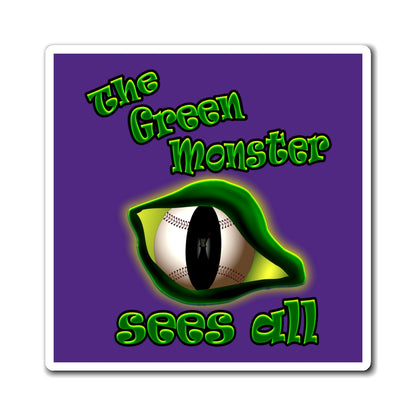 green monster - Magnets - (purple)
