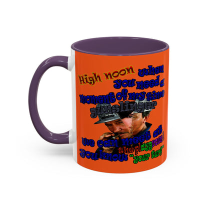 high noon - Accent Mug (orange)