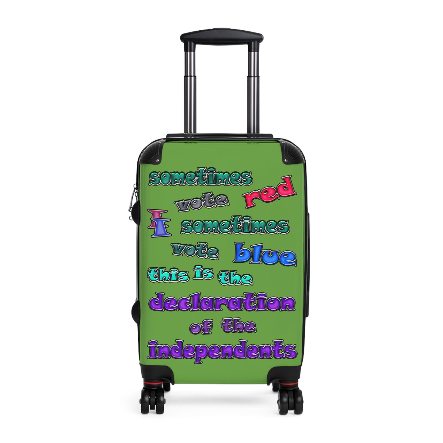 declaration of the independents - Suitcase (green)