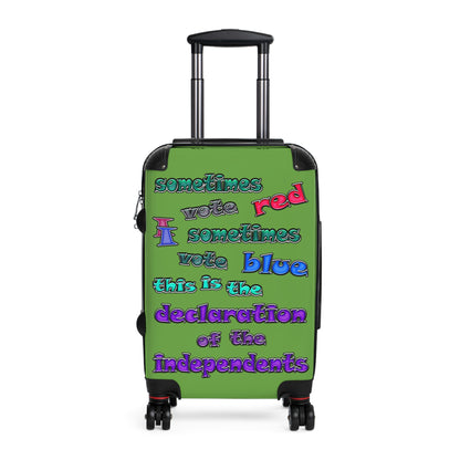 declaration of the independents - Suitcase (green)