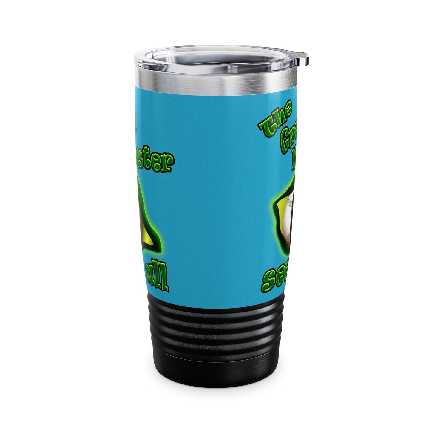 green monster - Ringneck Tumbler, 20oz (turquoise)