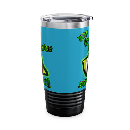 green monster - Ringneck Tumbler, 20oz (turquoise)