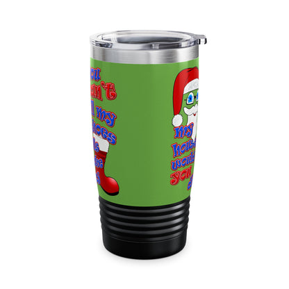 santa's shoes - Ringneck Tumbler, 20oz (green)