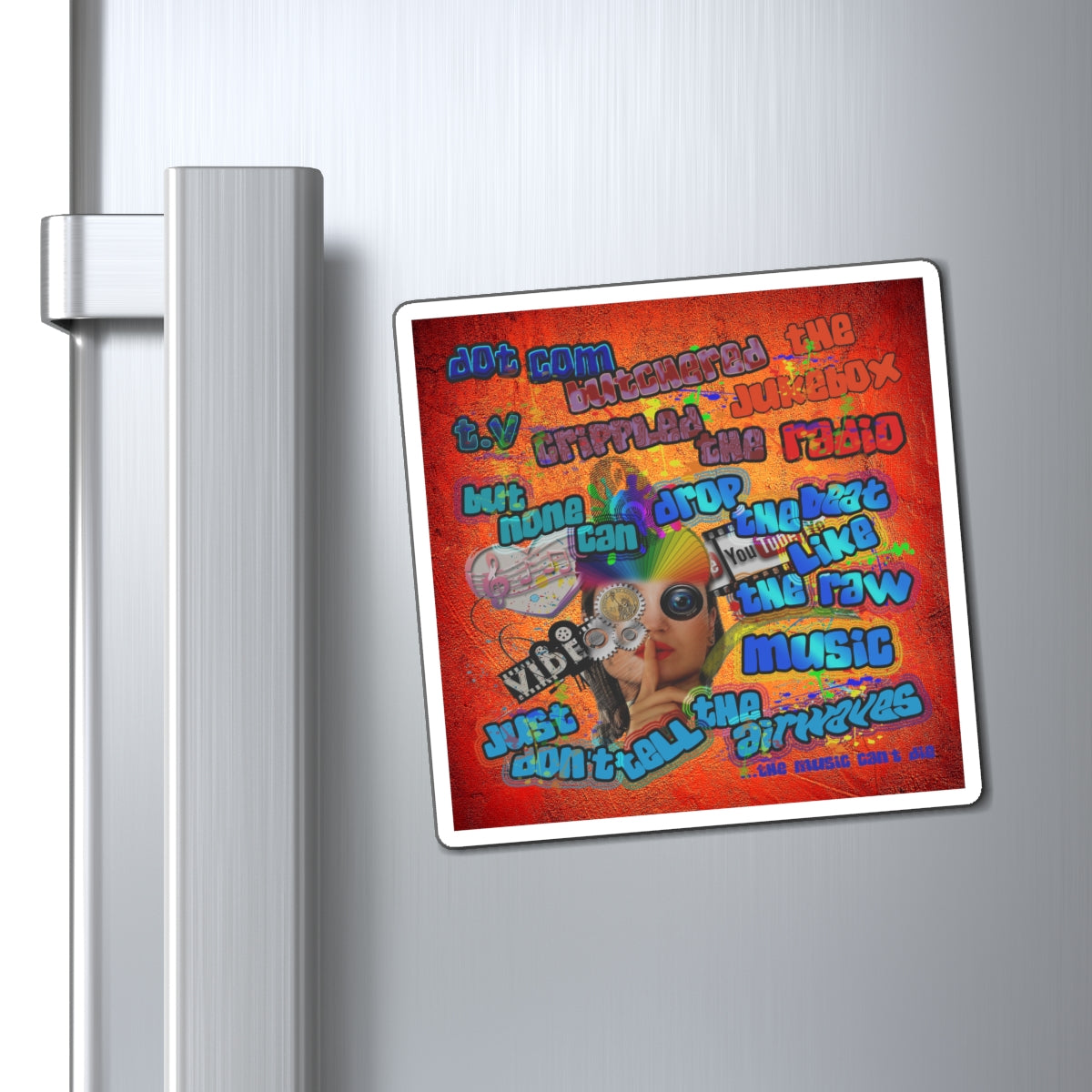 drop the beat - Magnets - (burnt orange)