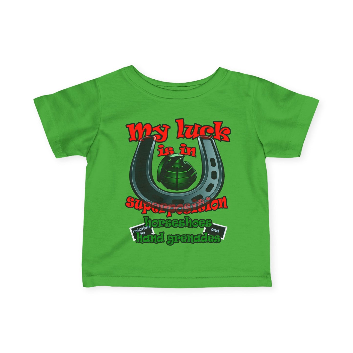 my luck - Infant Fine Jersey Tee