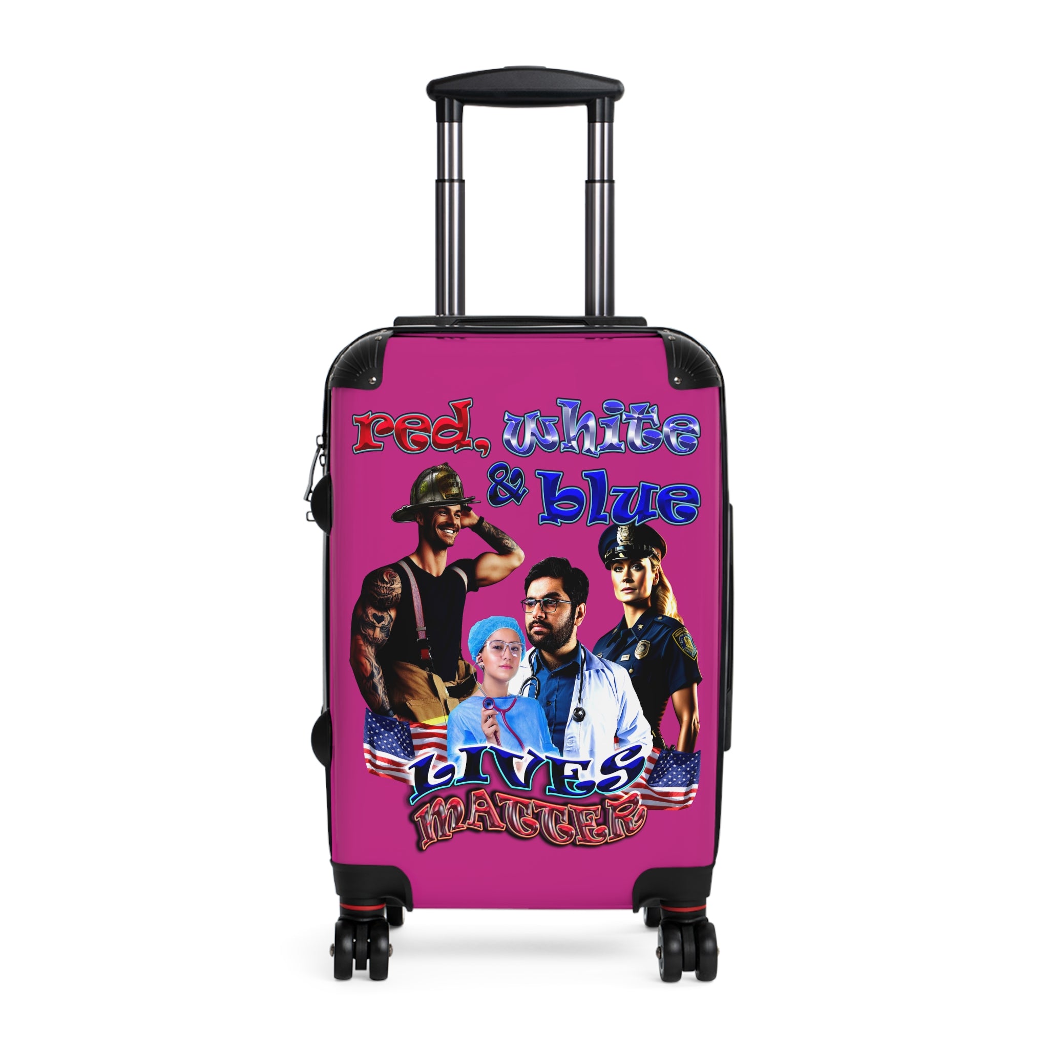 rw&b lives matter - Suitcase (pink)