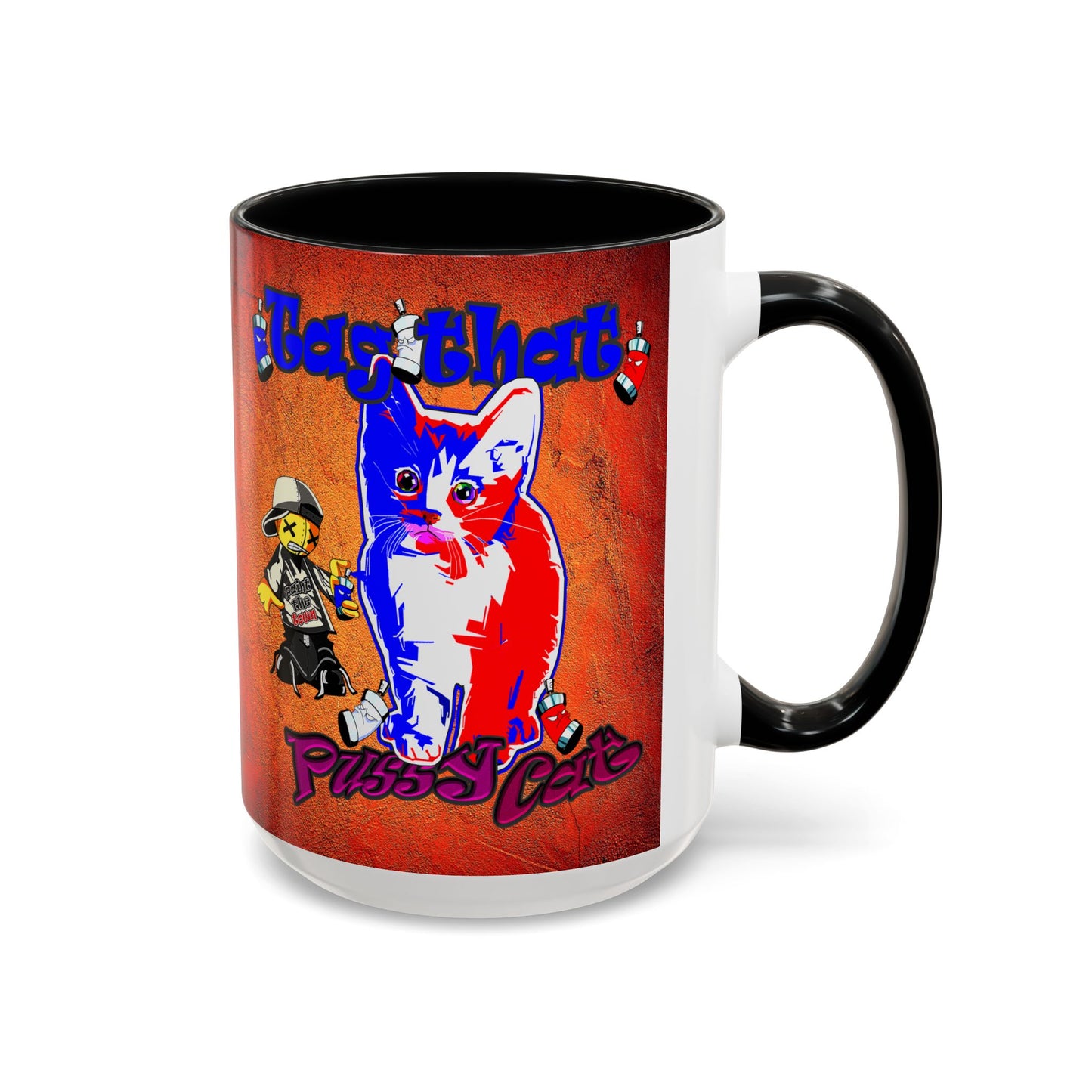 tag that - Accent Mug (burnt orange)