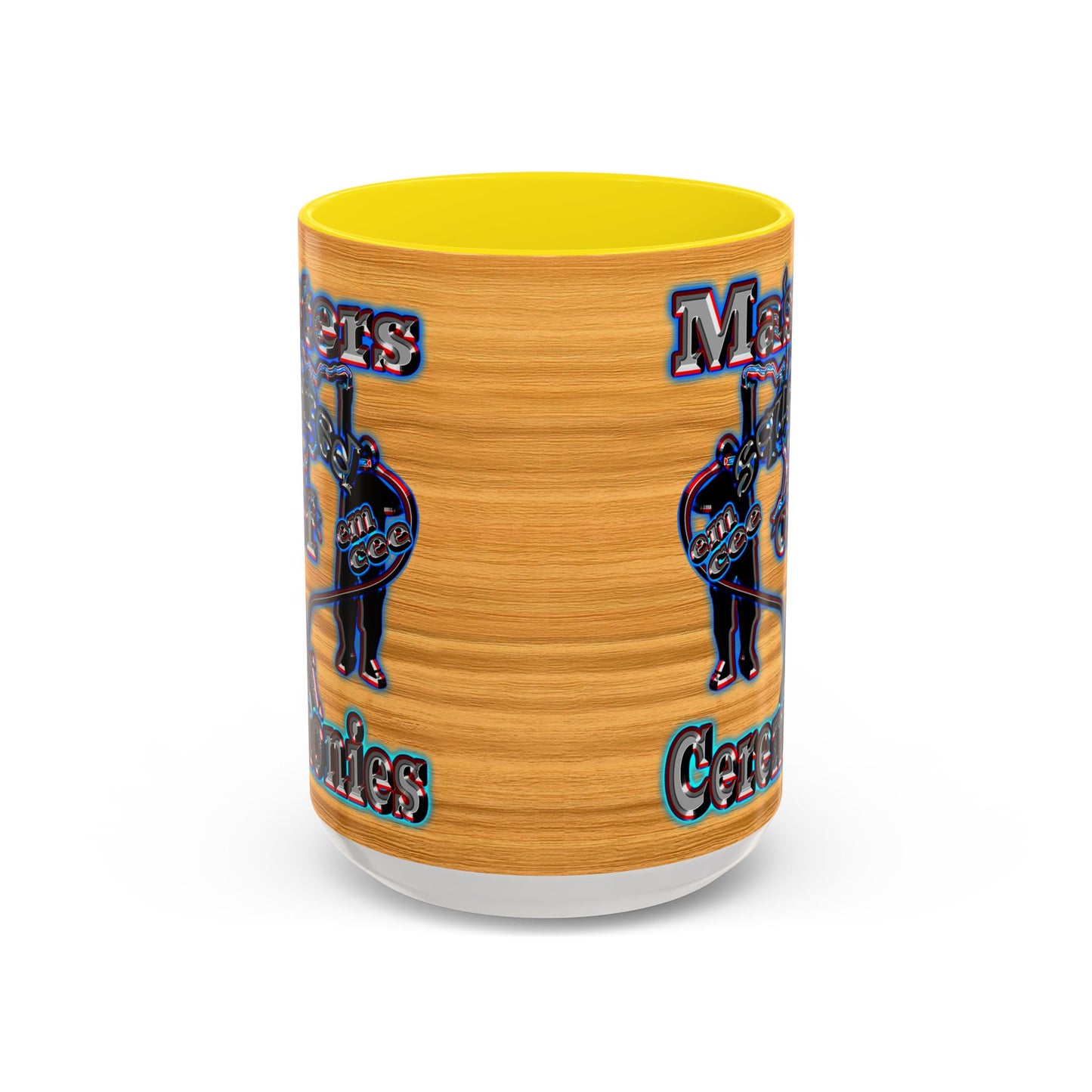 em cee squared - Accent Mug (butterscotch wood finish)