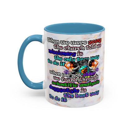 doggystyle - Accent Mug (white marble)