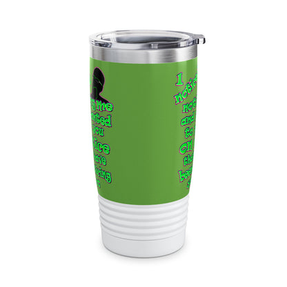 noticed you noticing - Ringneck Tumbler, 20oz (green)