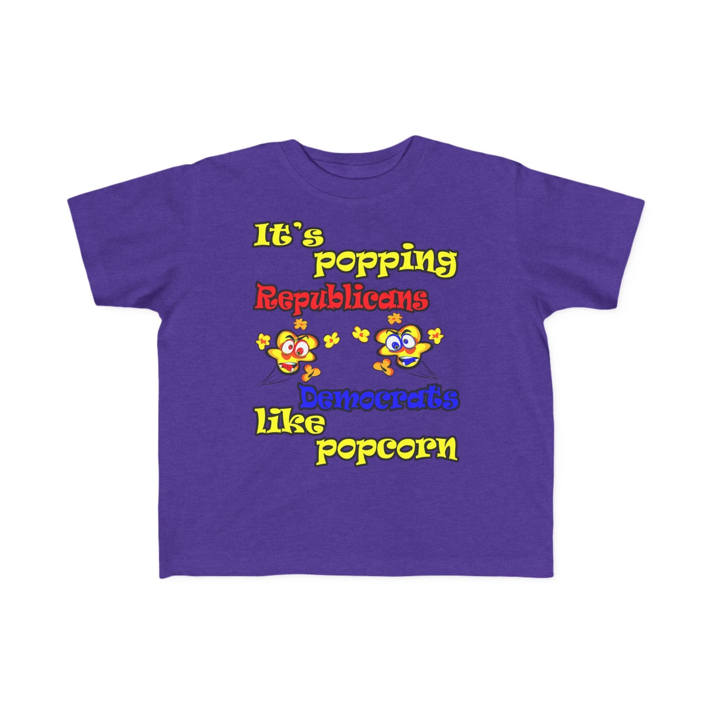 popping like popcorn - Toddler's Fine Jersey Tee