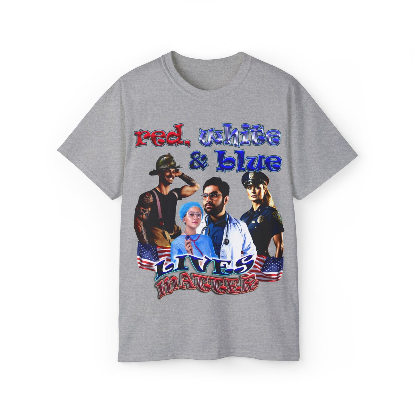 rw&b lives matter - Unisex Ultra Cotton Tee