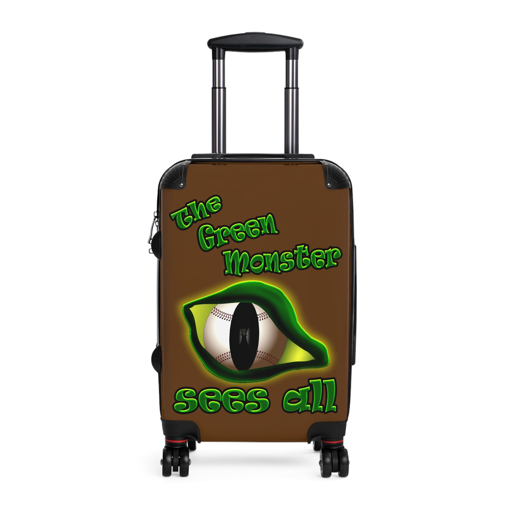 green monster - Suitcase (brown)