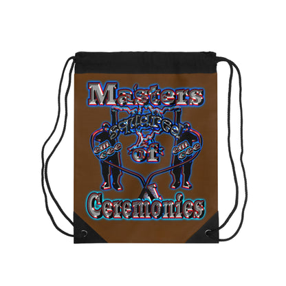 em cee squared - Drawstring Bag (brown)