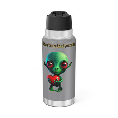 I don't care that your grey - Gator Tumbler, 32oz (grey)