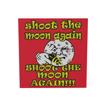 shoot the moon again - note cube (dark red)