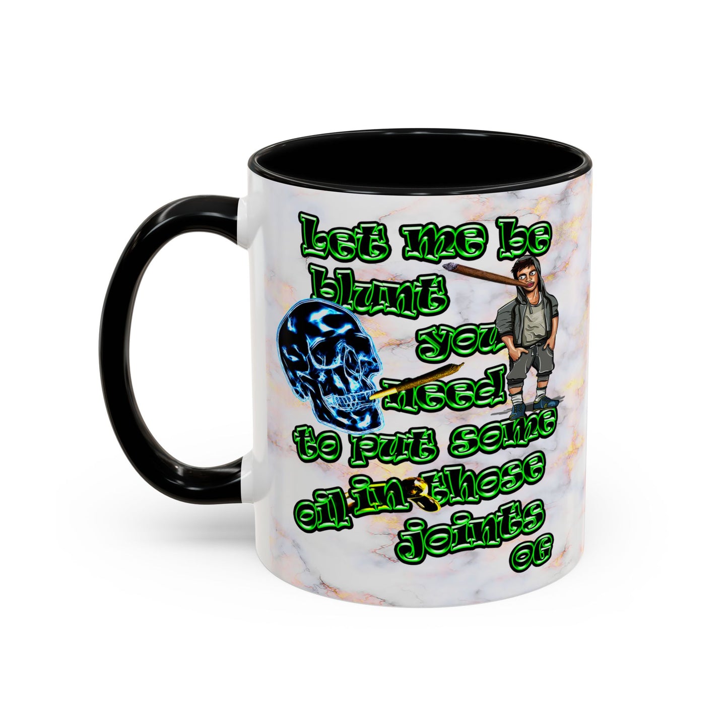 og - Accent Mug (white marble)