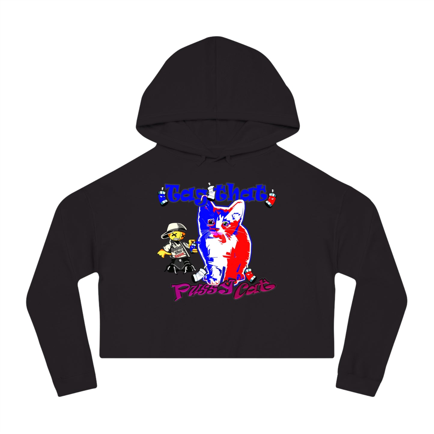 tag that - Women’s Cropped Hooded Sweatshirt