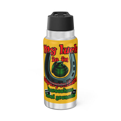 my luck - Gator Tumbler, 32oz (yellow)
