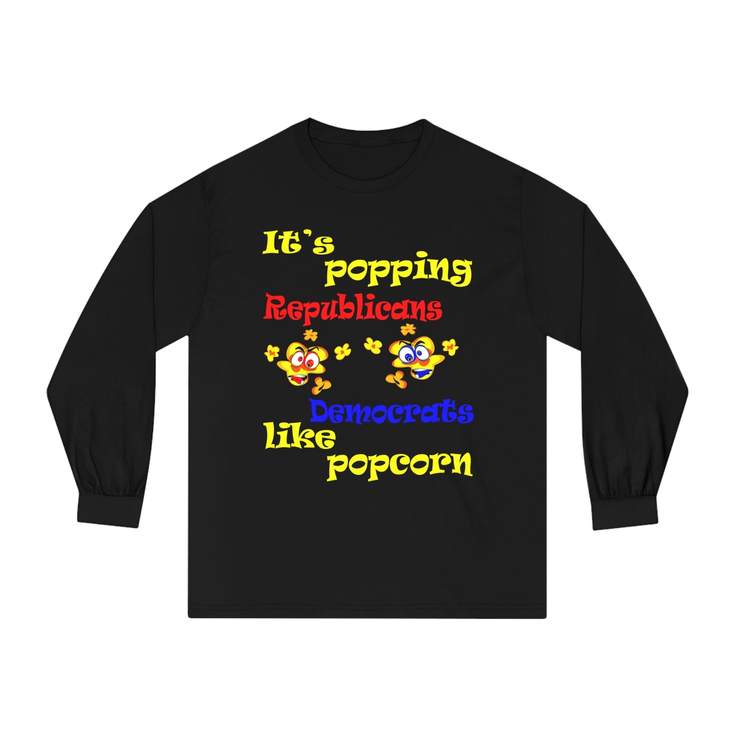 popping like popcorn - Unisex Classic Long Sleeve T-Shirt