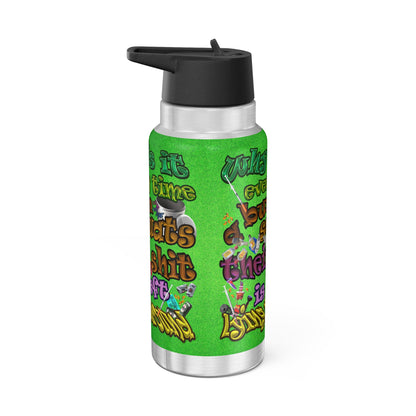 the bum's shit - Gator Tumbler, 32oz (green turf)