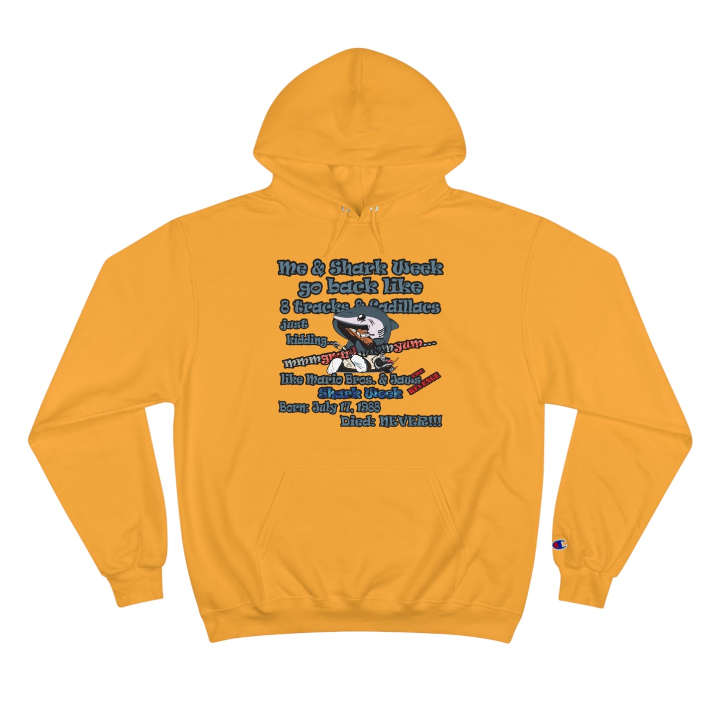 shark week - Champion Hoodie
