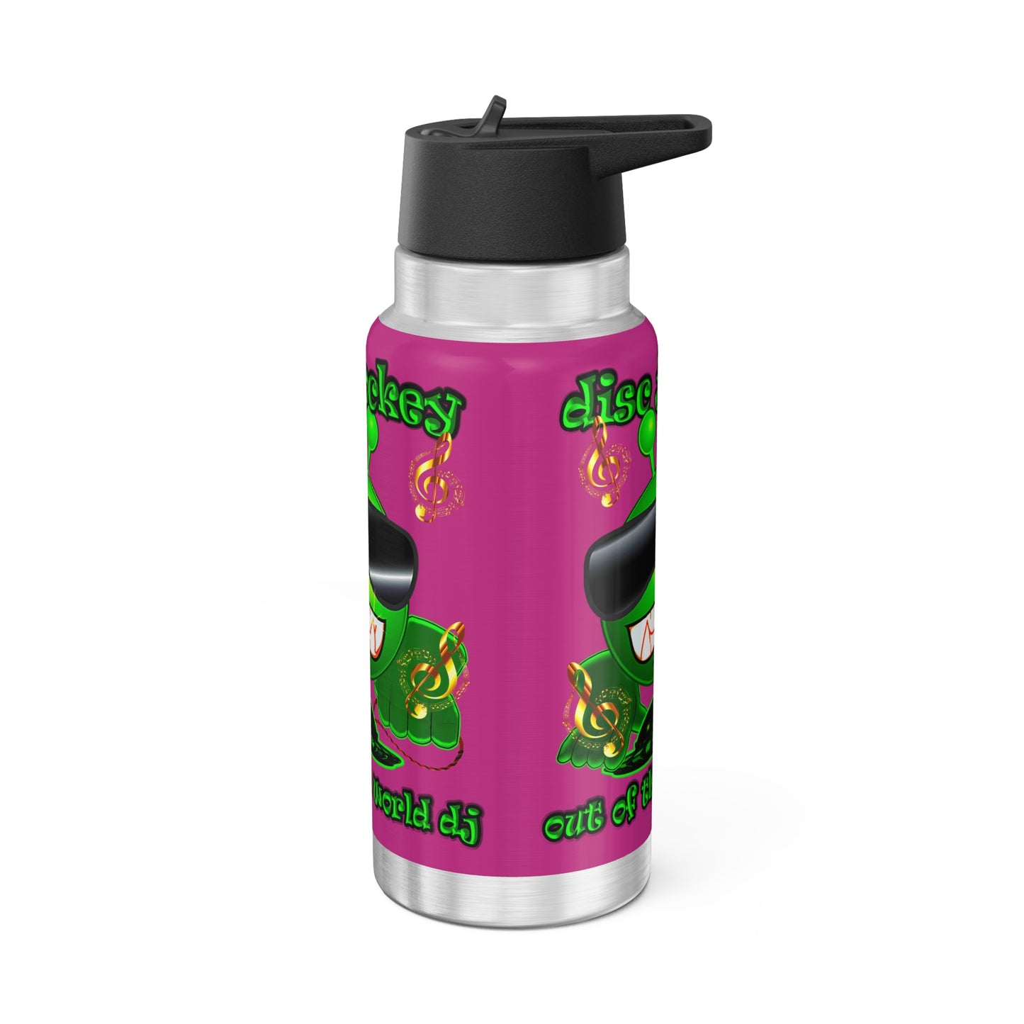 disc jockey - Gator Tumbler, 32oz (pink)