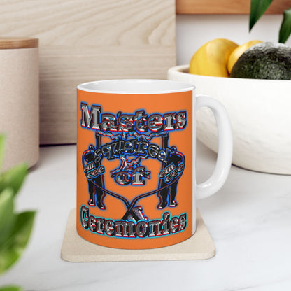 em cee squared - White Mug (crusta)