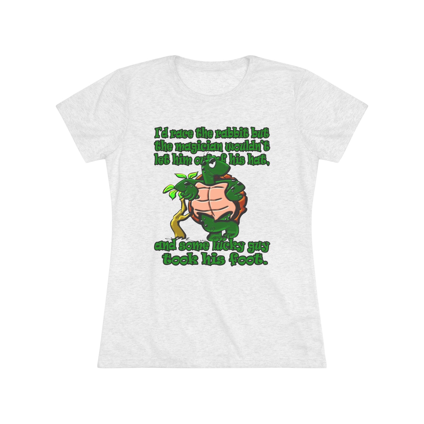 turtle race - Women's Triblend Tee