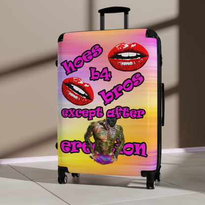 hoes b4 bros - Suitcase (color blur)
