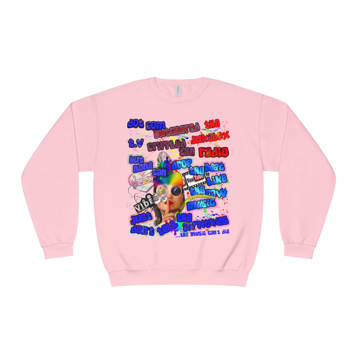 drop the beat - Unisex NuBlend® Crewneck Sweatshirt