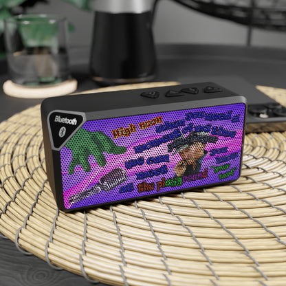 high noon - Jabba Bluetooth Speaker (purple-pink wave)