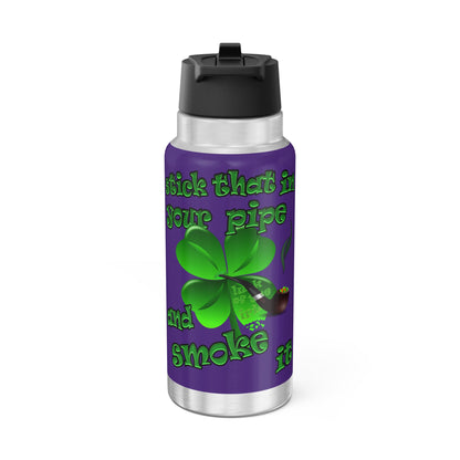 celtics logo - Gator Tumbler, 32oz (purple)