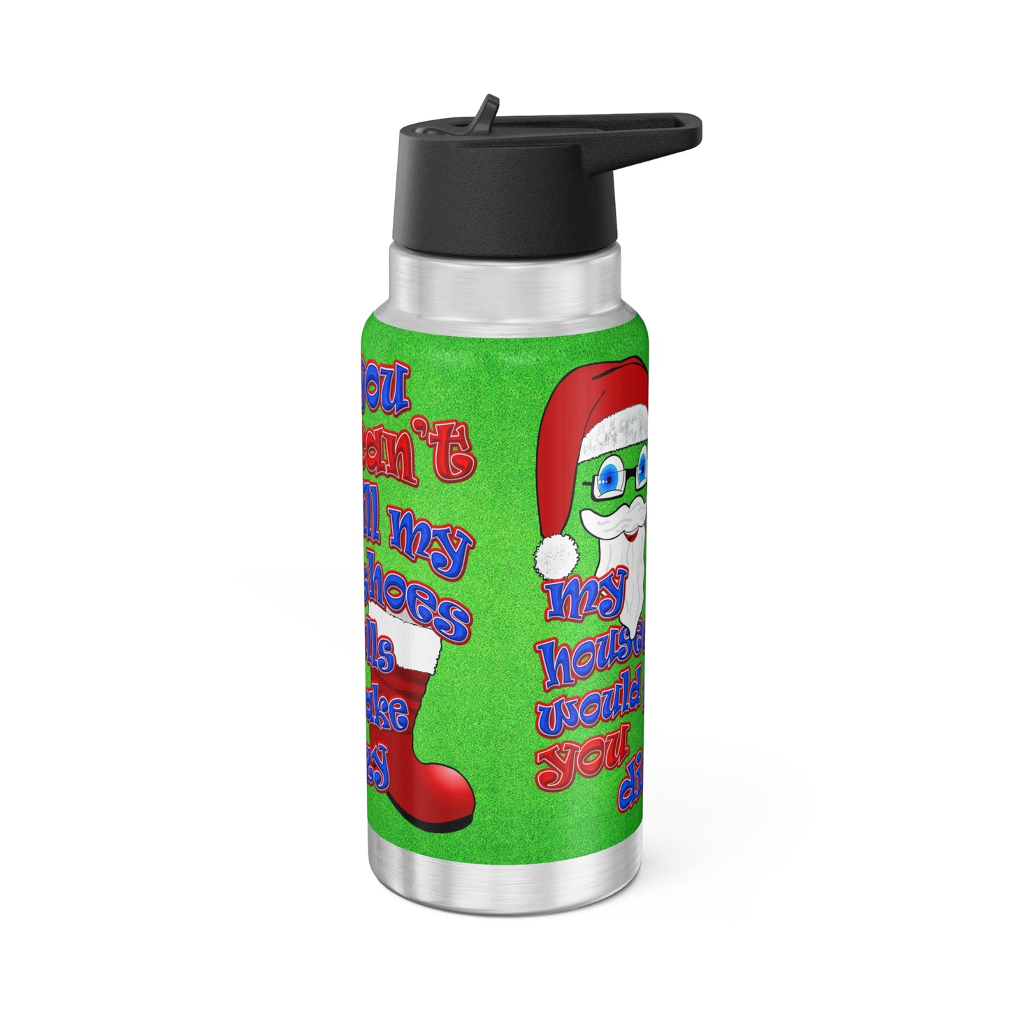 santa's shoes - Gator Tumbler, 32oz  (green turf)