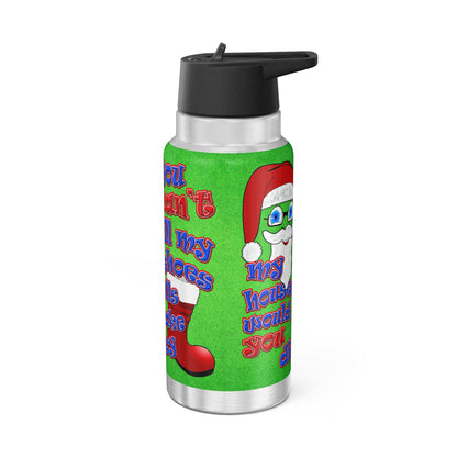 santa's shoes - Gator Tumbler, 32oz  (green turf)