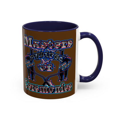 em cee squared - Accent Mug (brown)