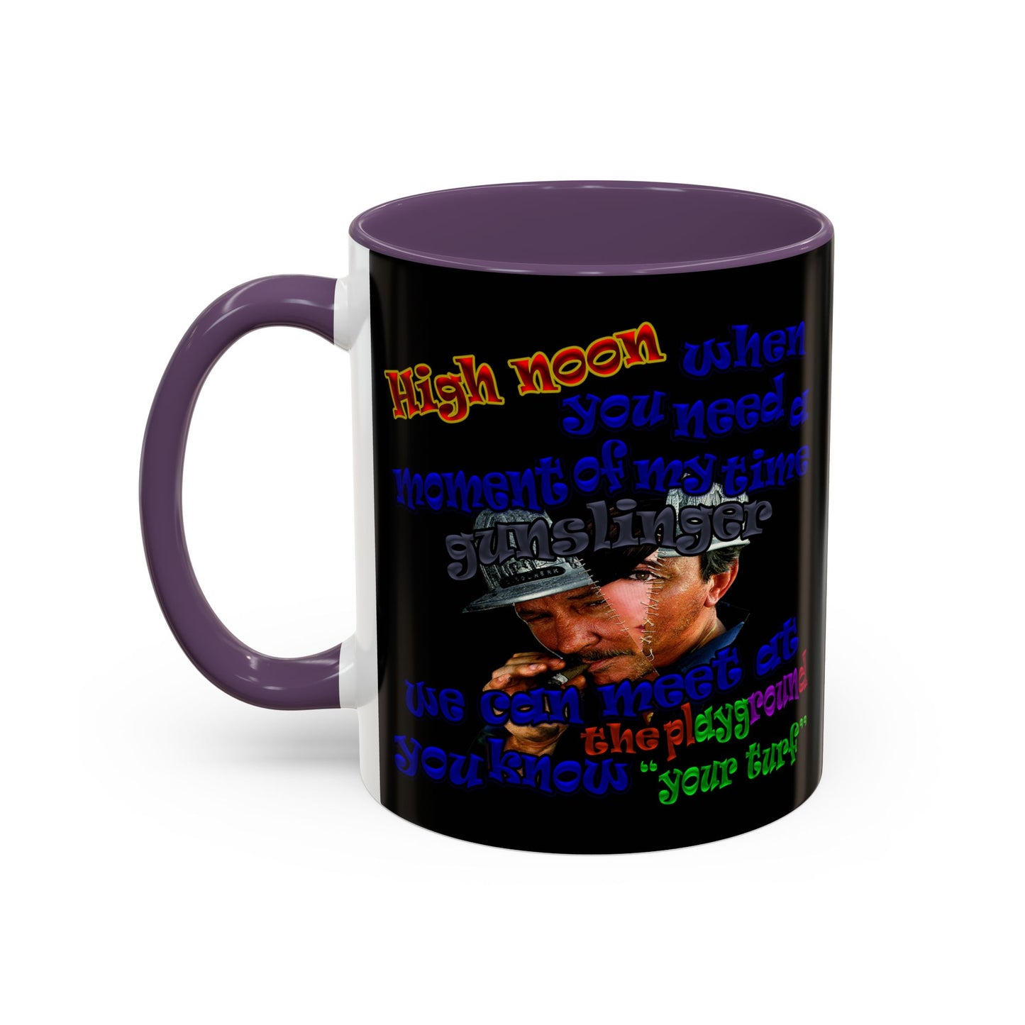 high noon - Accent Mug (black)
