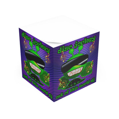 disc jockey - note cube (purple wave)