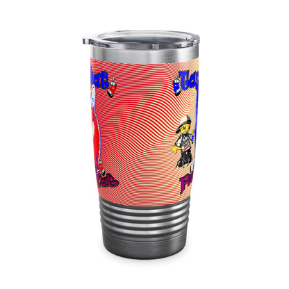tag that - Ringneck Tumbler, 20oz (yellow-orange wave)