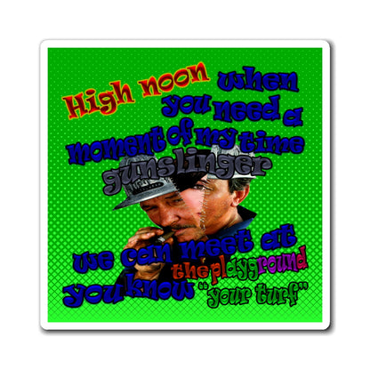high noon - Magnets - (logo green)