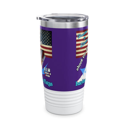 shoot for the stars - Ringneck Tumbler, 20oz (purple)