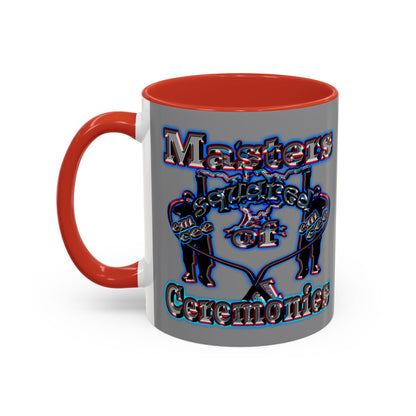 em cee squared - Accent Mug (grey)