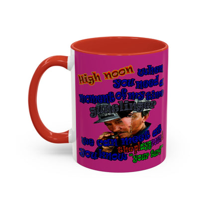 high noon - Accent Mug (pink)
