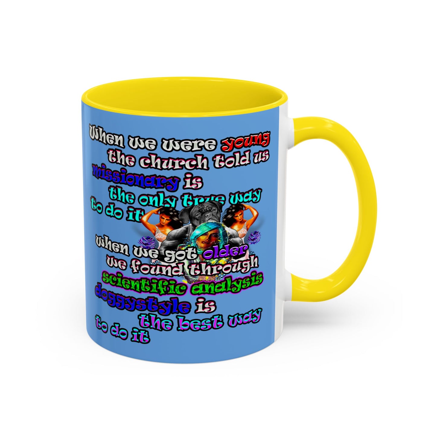 doggystyle - Accent Mug (light blue)
