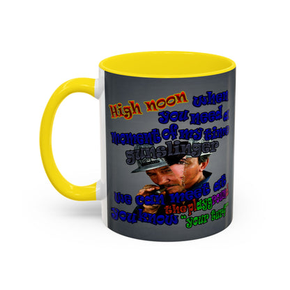 high noon - Accent Mug (grey-light grey)