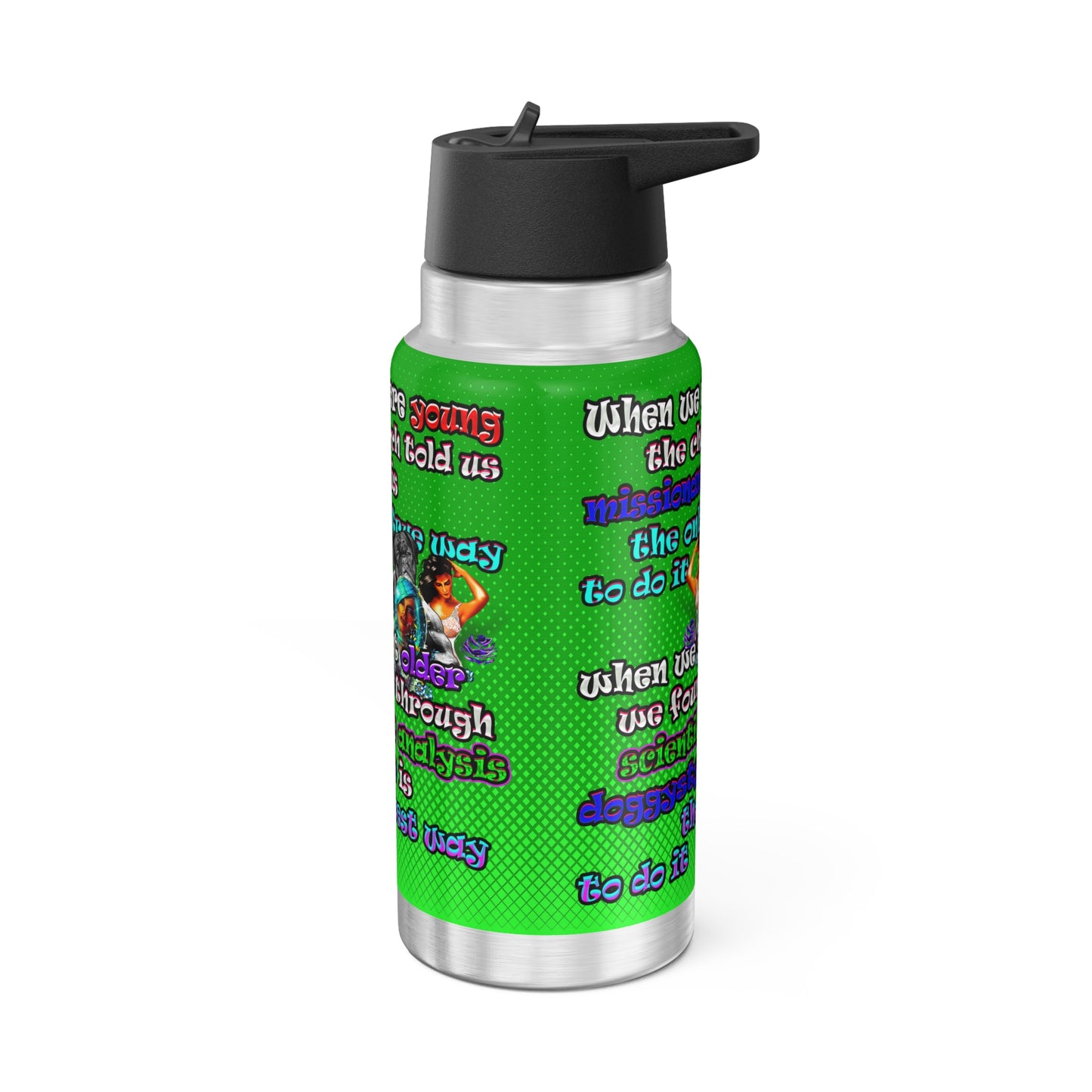doggystyle - Gator Tumbler, 32oz  (logo green)
