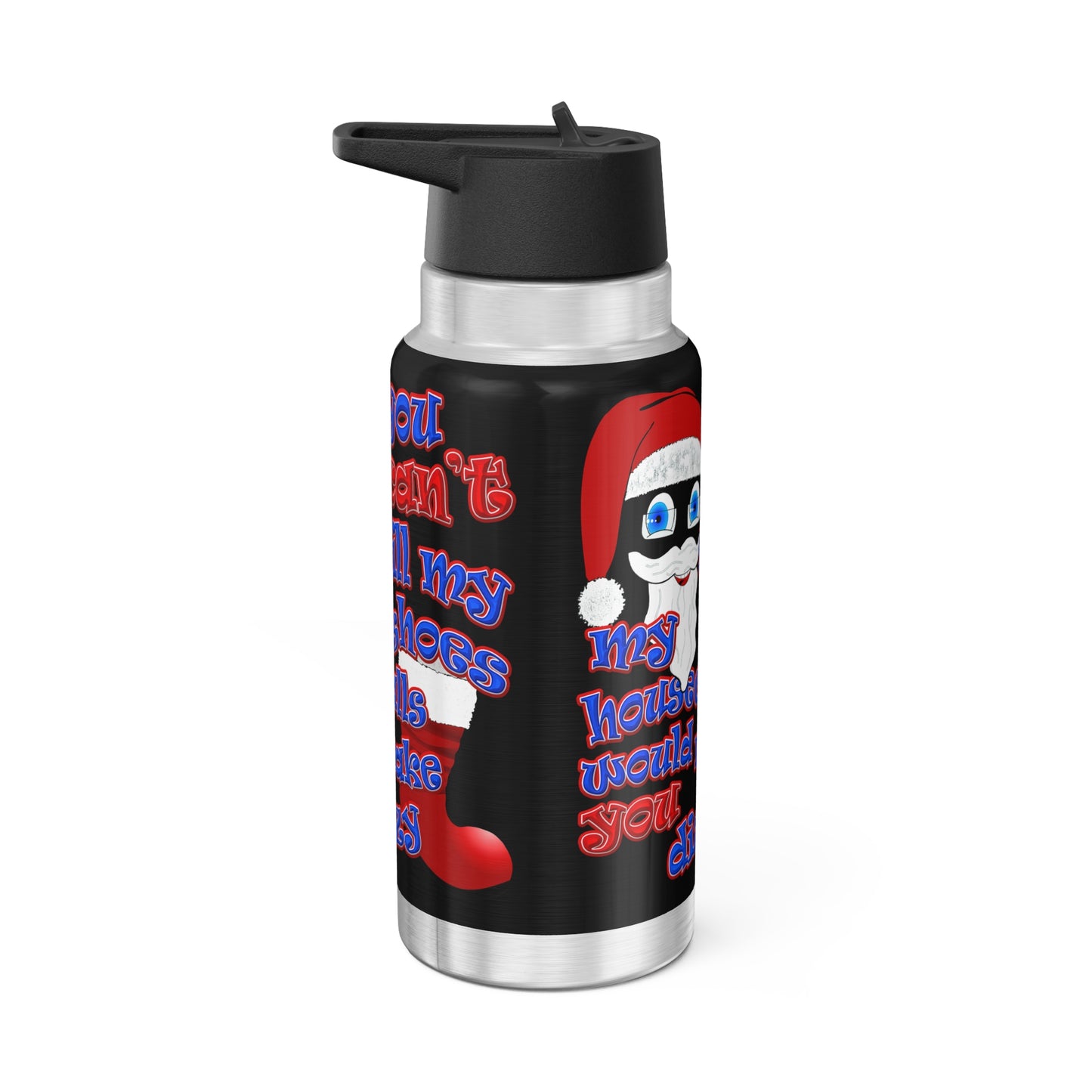 santa's shoes - Gator Tumbler, 32oz (black)
