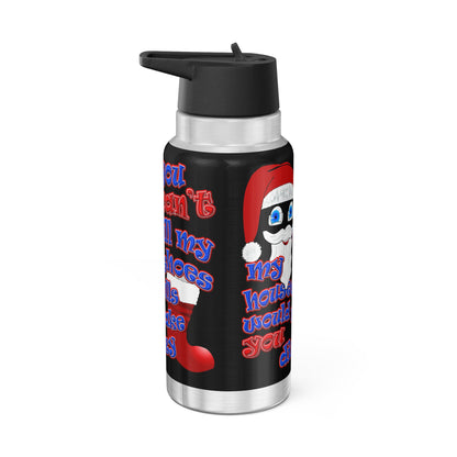 santa's shoes - Gator Tumbler, 32oz (black)